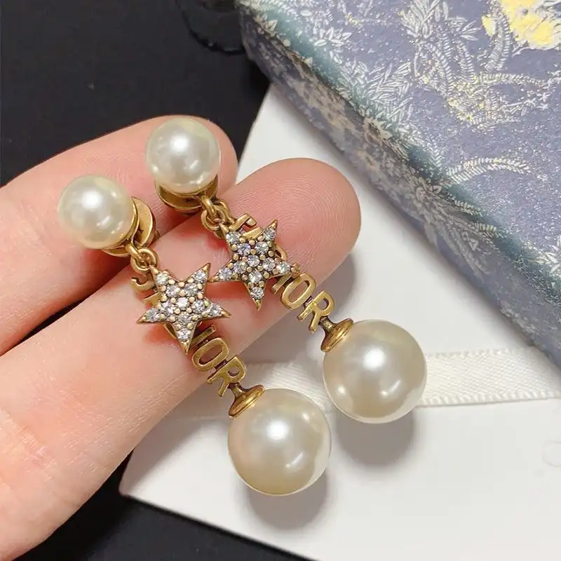 Cheap J'Adior Earrings Antique Metal, White Resin Pearls And White Crystals Gold 0123 Hot Sale