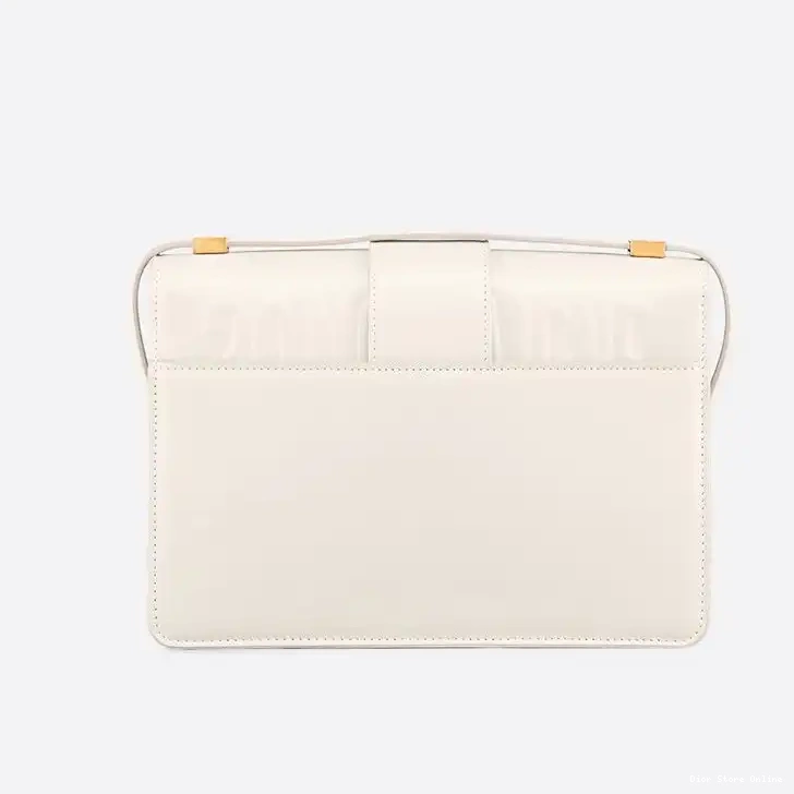 Cheap 30 Montaigne Bag Dior White Calfskin Box 0217 Hot Sale