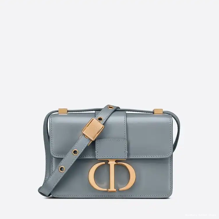 Calfskin Bag Box Dior Micro Sky 30 Blue Montaigne 0226 Hot Sale