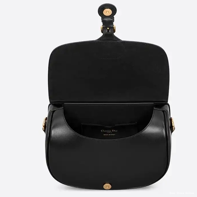 Cheap Bag Black Medium Bobby Calfskin Dior Box 0218 Hot Sale