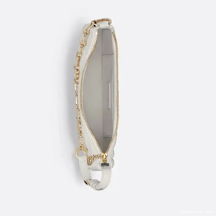 Cheap Bag Lounge Dior White Lambskin Cannage CD 0319 Hot Sale