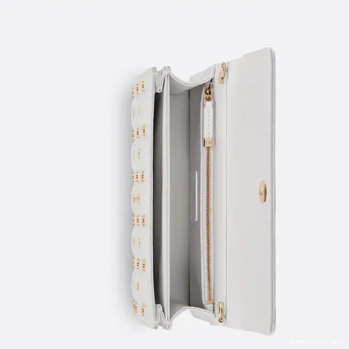 Cheap Butterfly Top Dior Cannage Handle Bag with White Miss Studs Lambskin 0316 Hot Sale