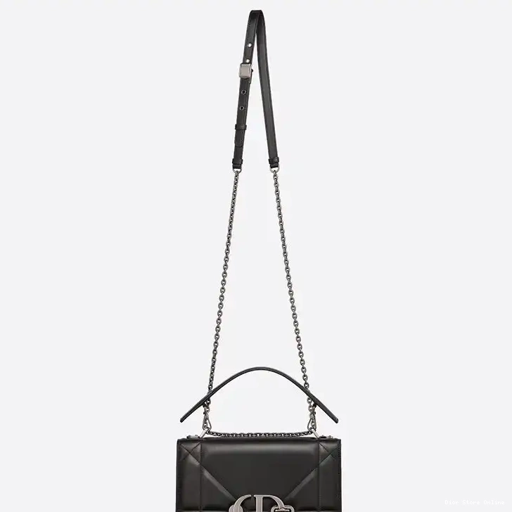 Cheap Maxicannage Handle Black Chain Dior with Lambskin Bag Montaigne 30 0317 Hot Sale