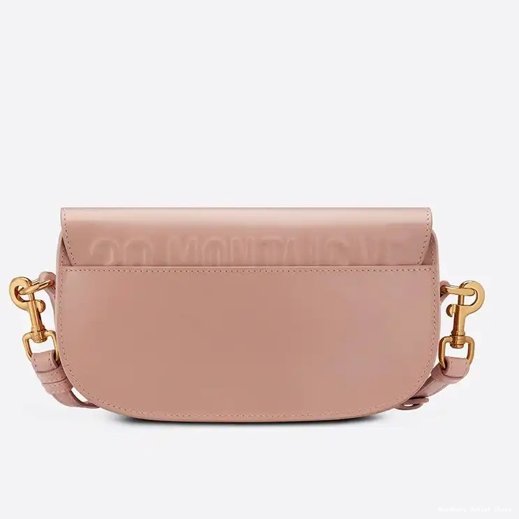 Cheap Box Calfskin Dior Pink East-West Bobby Bag 0317 Hot Sale