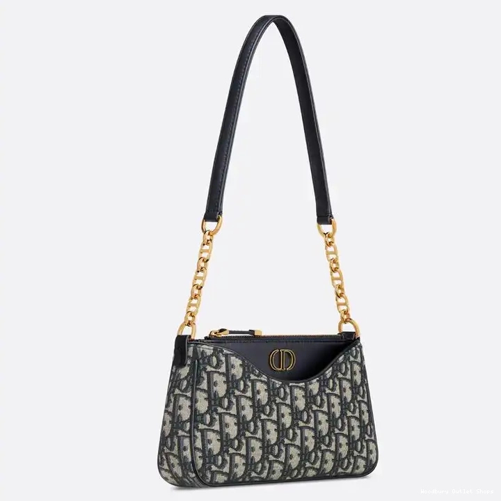 Cheap Motif Bag Blue Dior Avenue Oblique 30 Mini Canvas Montaigne Hobo 0321 Hot Sale