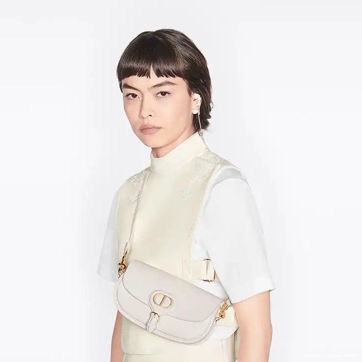 Cheap Box Bag Calfskin Dior East-West White Bobby 0319 Hot Sale